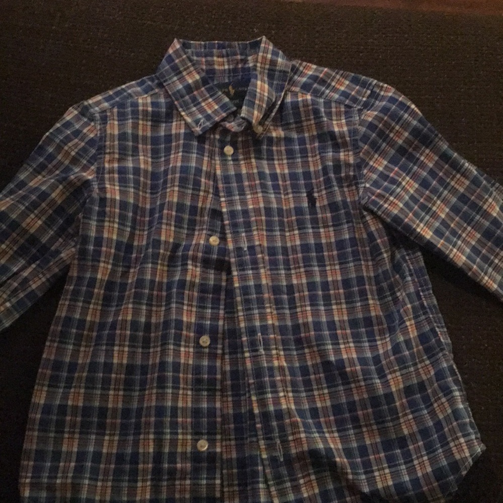 Plaid Ralph Lauren button down